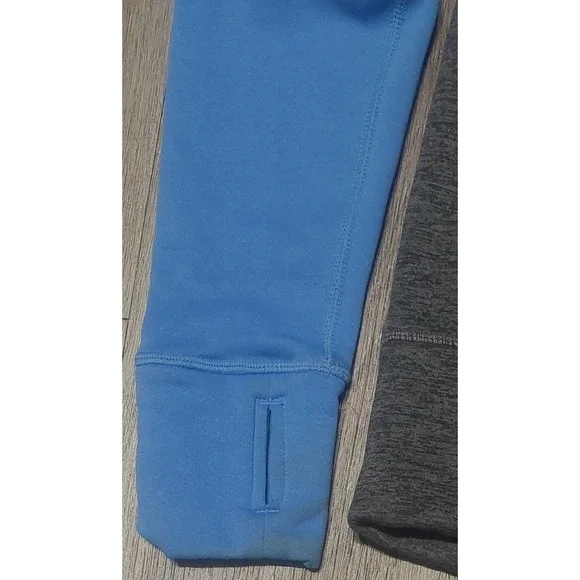 Nike Therma-Fit Small Blue and Gray Hoodie - Picture 7 of 8